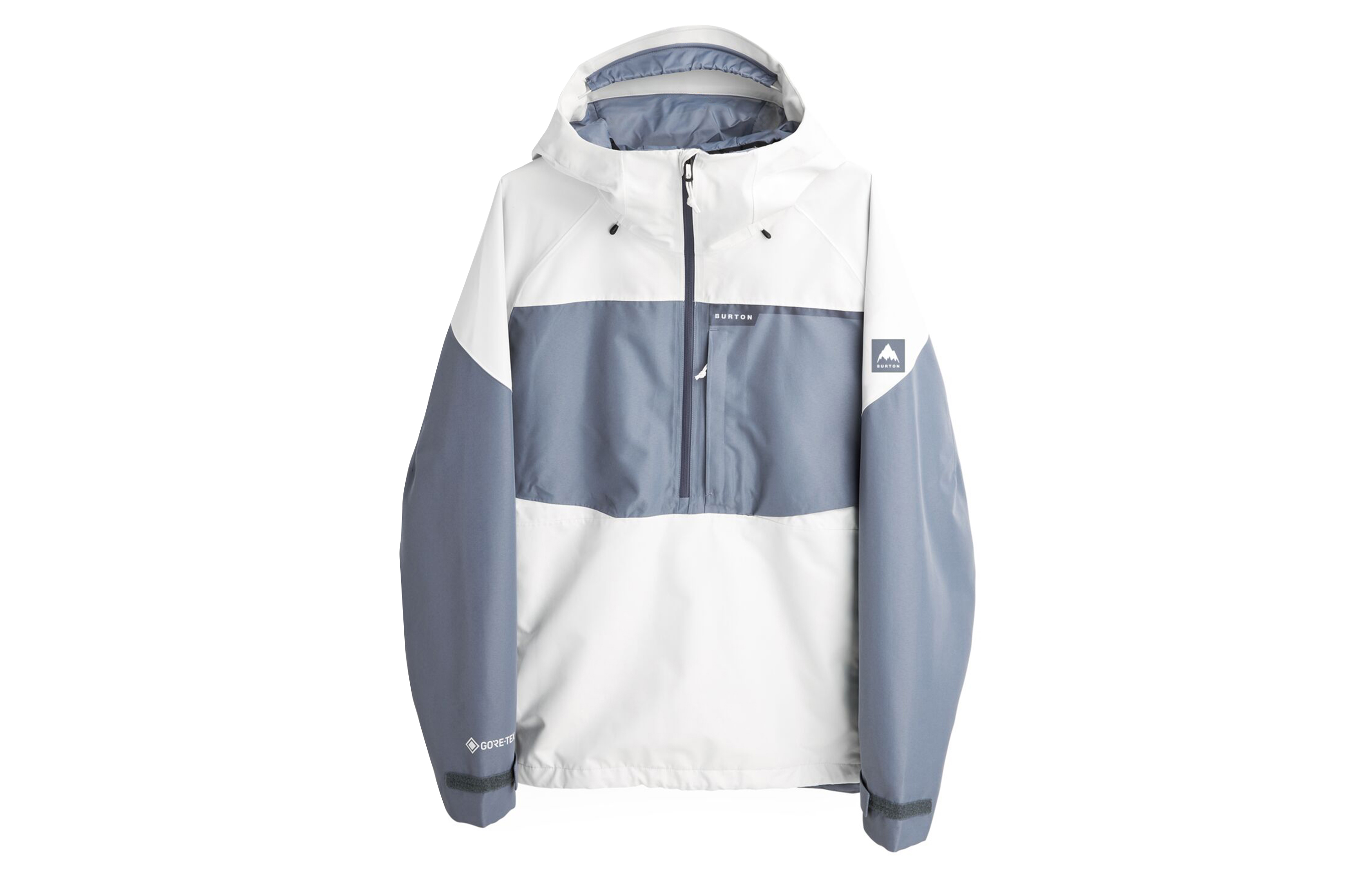 BURTON Frostner CLSC  Waterproof Breathable Snowboarding Jacket White/Grey 22736100100