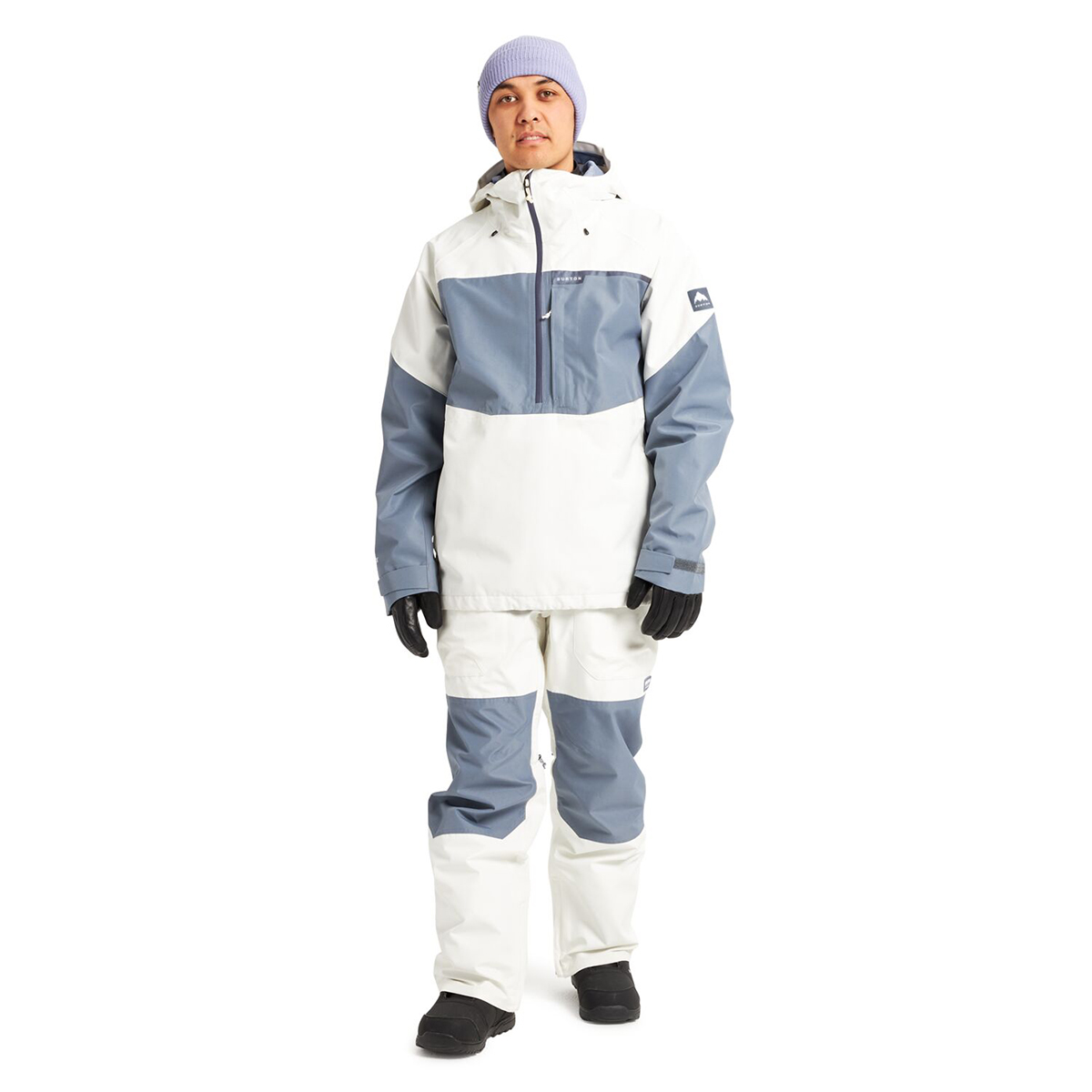 BURTON Frostner CLSC  Waterproof Breathable Snowboarding Jacket White/Grey 22736100100 圖 3