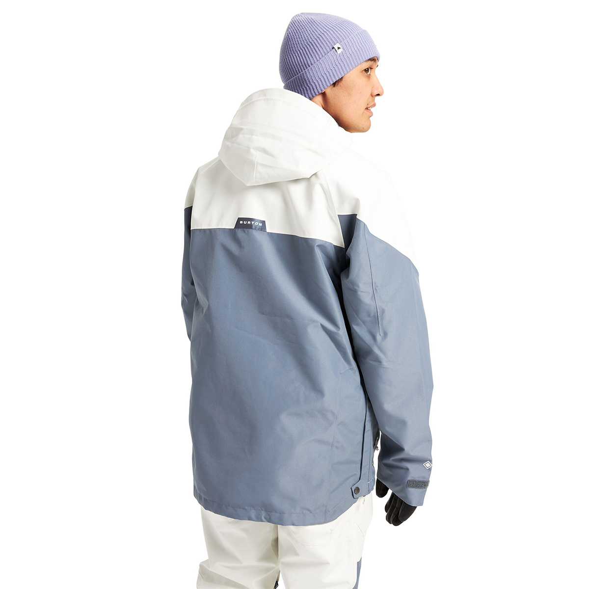BURTON Frostner CLSC  Waterproof Breathable Snowboarding Jacket White/Grey 22736100100 圖 5