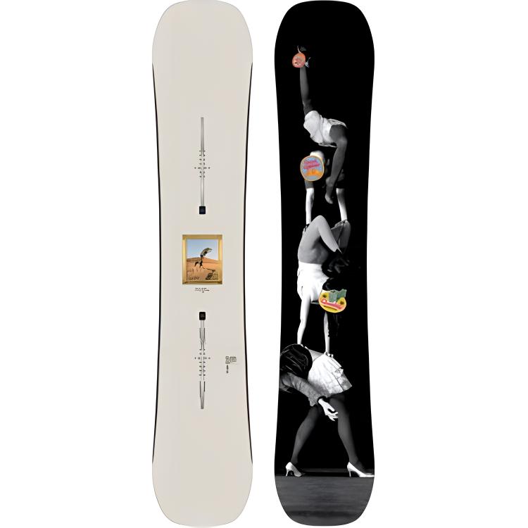BURTON Good Company Snowboard Camber Unisex Triax Fiber The Channel System. 235951