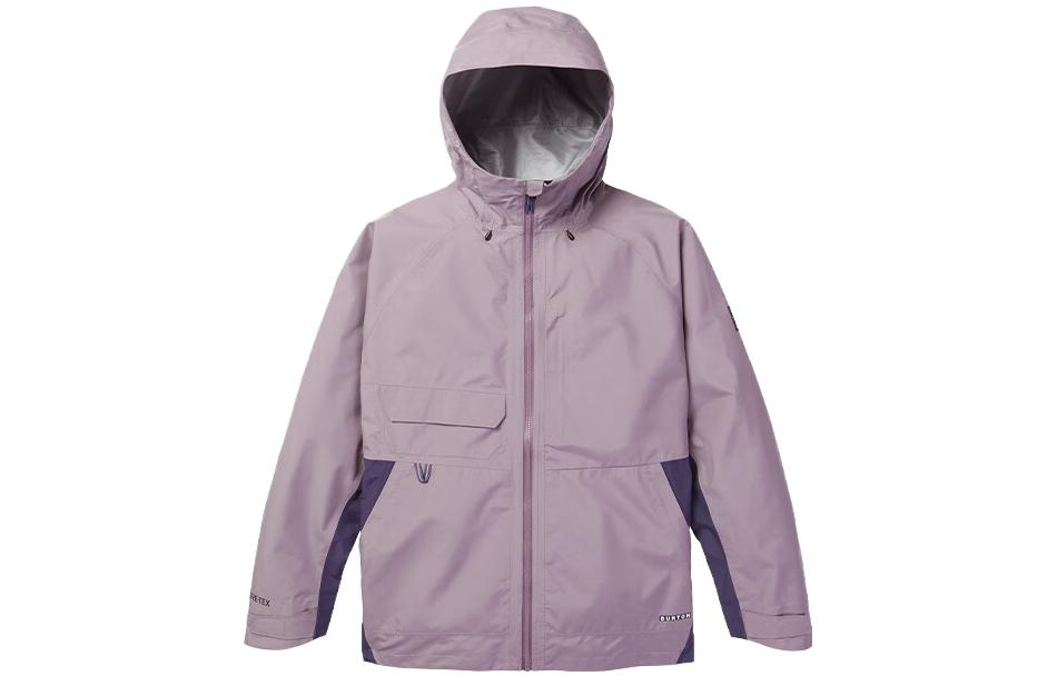 Burton GORE-TEX Colorblock Logo Windproof Breathable Jacket Purple - 22700102500
