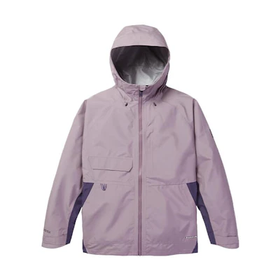 Burton GORE-TEX Colorblock Logo Windproof Breathable Jacket Purple - 22700102500
