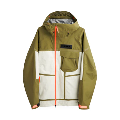 Burton GTX Colorblock Snowboard Jacket Men’s Fall Army Green 22821100300