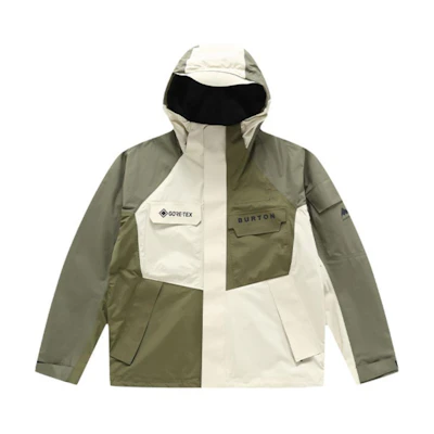 Burton GORE-TEX Waterproof Breathable Hoodie Jacket Unisex Green 99899899312