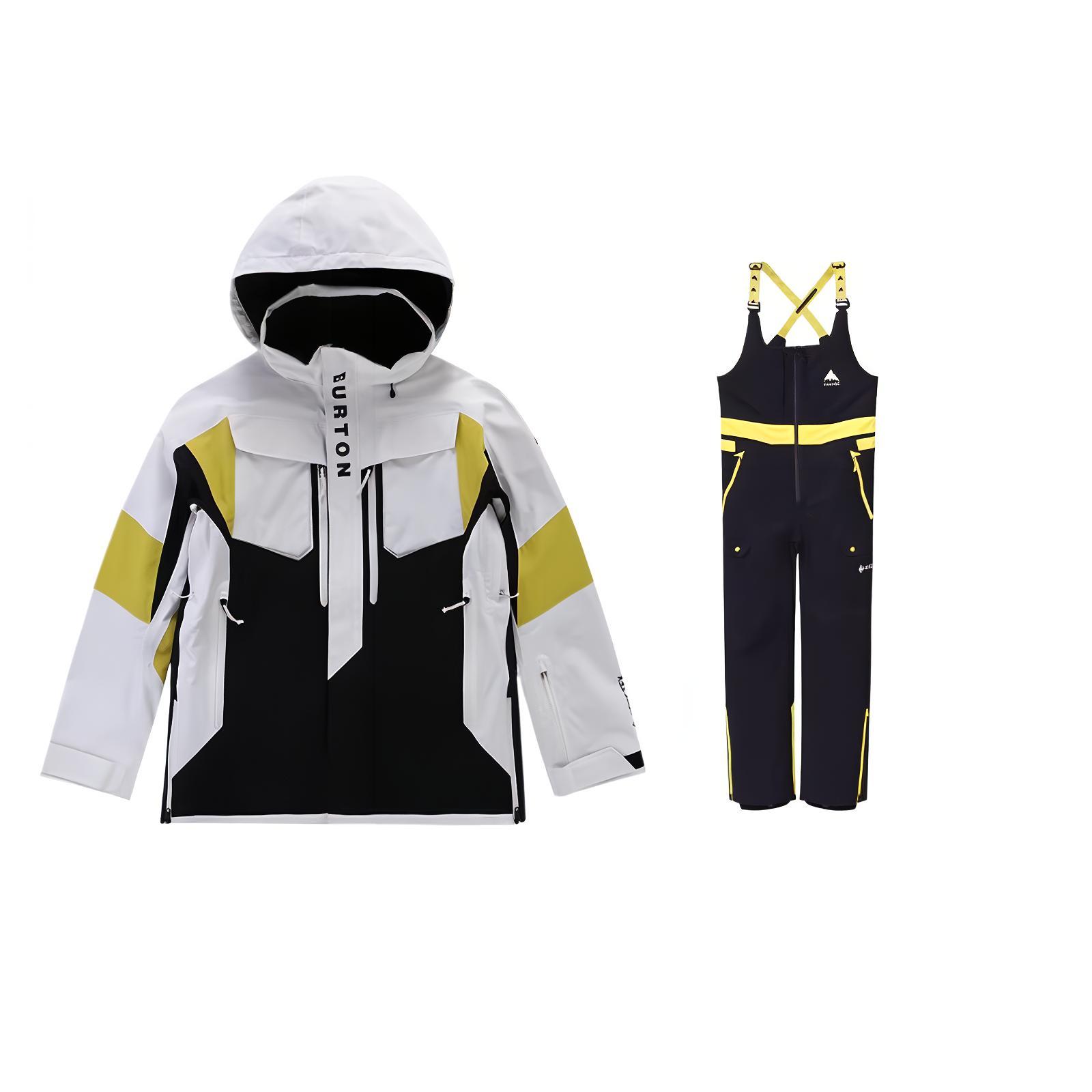 BURTON GTX Waterproof Windproof Breathable Logo Printed Snowboard Jacket Unisex 999641 圖 3