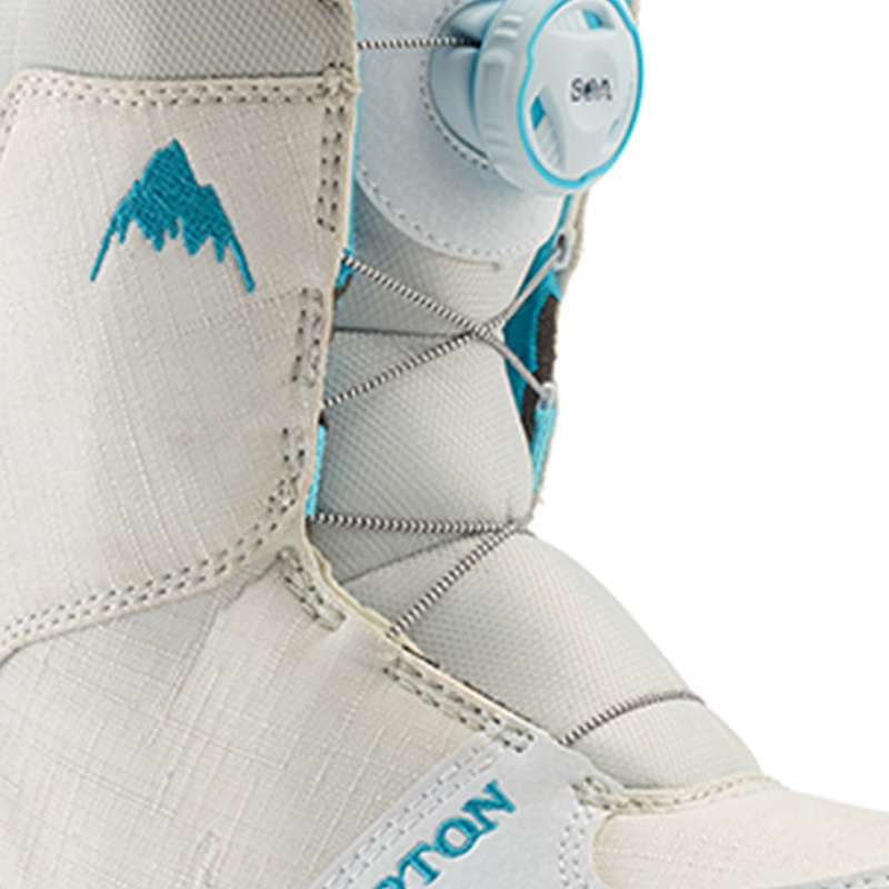 Lookbook BURTON GROM BOA Kids Snowboard Boots White - Lightweight, Durable & Easy On/Off 15089102100