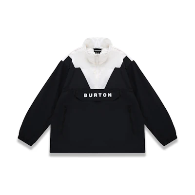 Burton Half-Zip Logo Colorblock Jacket Unisex 66618999