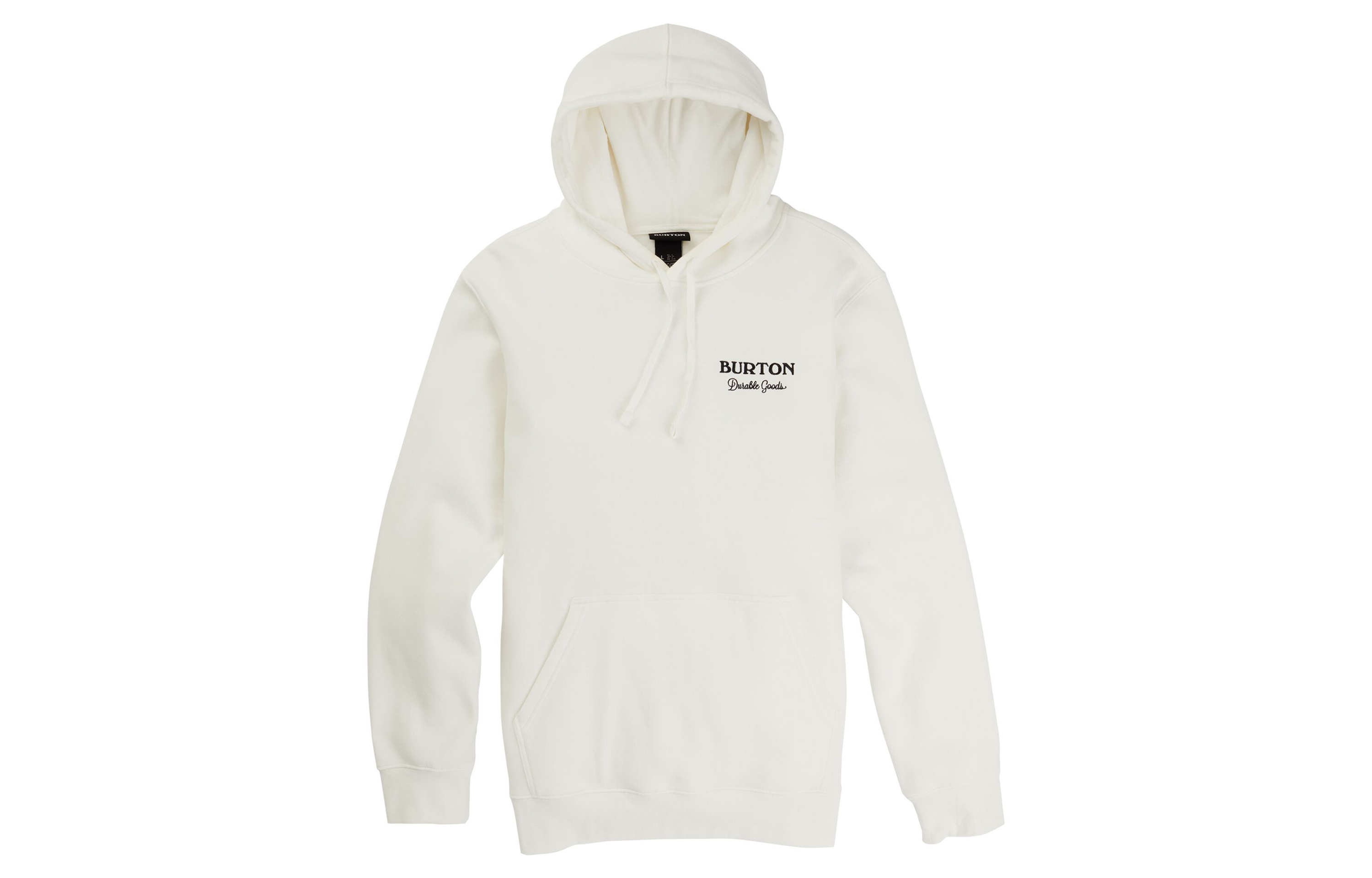 Burton Logo Graphic Pullover Hoodie White 20388103100