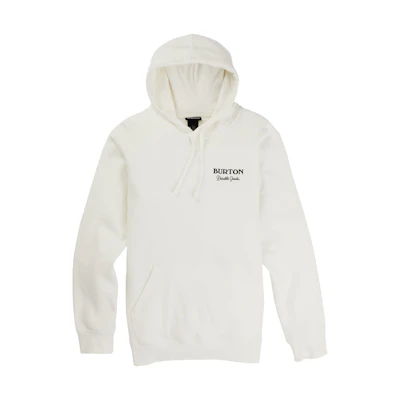 Burton Logo Graphic Pullover Hoodie White 20388103100