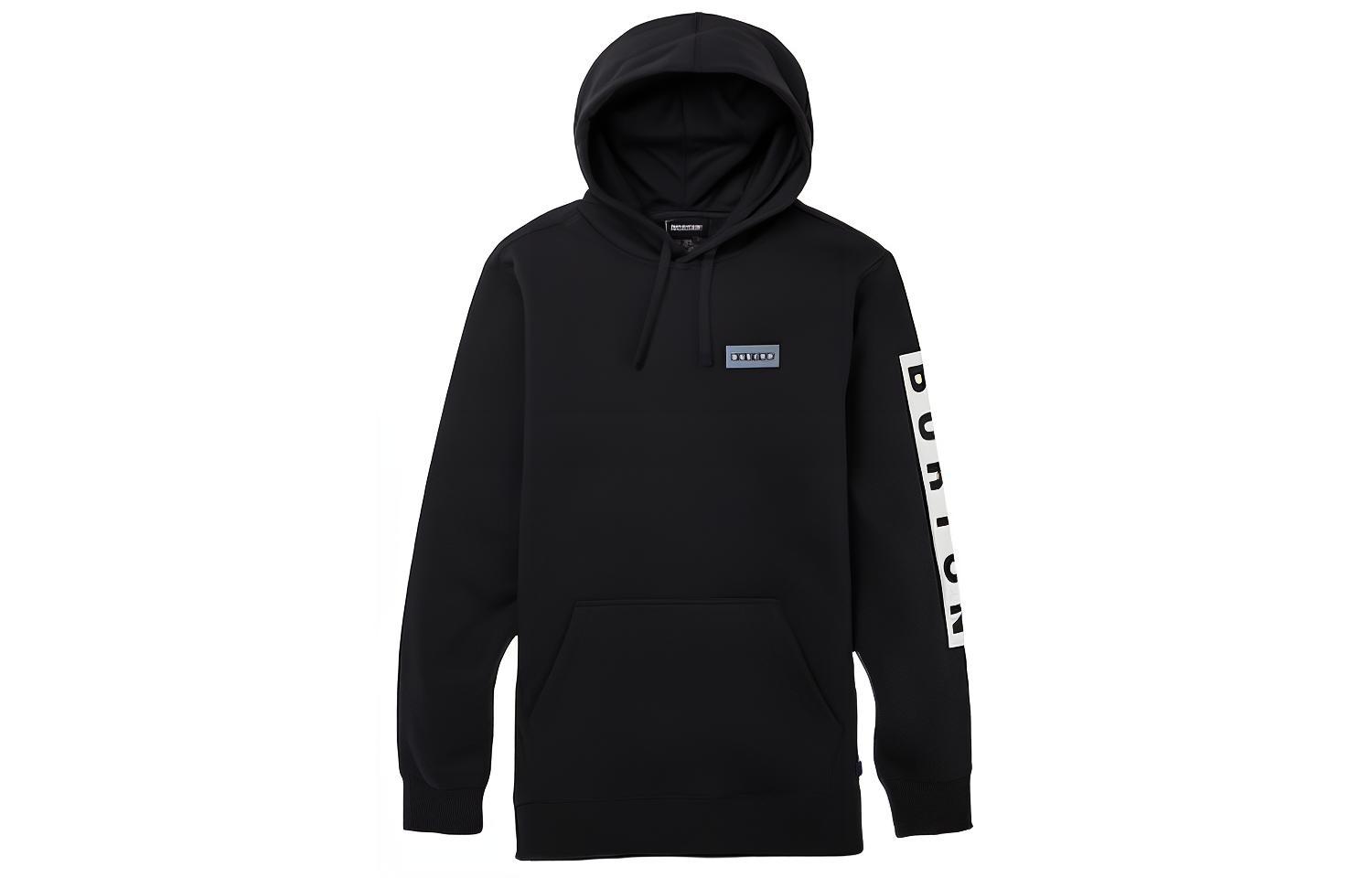 Burton Logo Printed Hoodie Unisex Casual Pullover Sweatshirt 203881