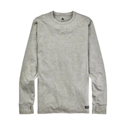 Burton Midweight SPAS Crewneck Sweatshirt - Gray Breathable Quick-Dry Pullover 102571