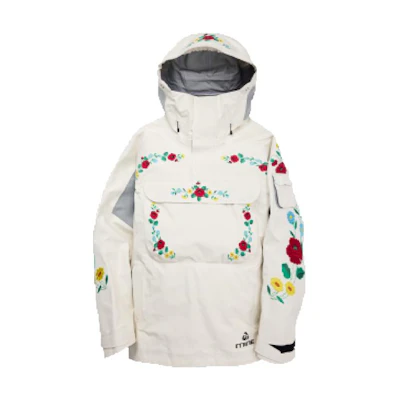 BURTON MINE77 GORE-TEX 3L Unisex Waterproof Breathable Ski Jacket with Floral Print 237221