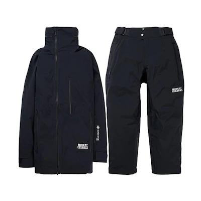 BURTON MINE77 SS24 GORE-TEX 3L Waterproof Breathable Ski Jacket & Pants Black. 24046100001+24051100001