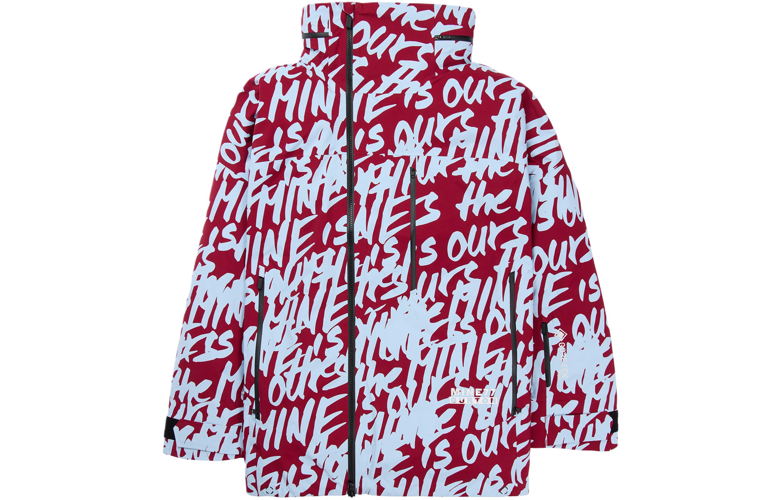 BURTON MINE77 SS24 GORE-TEX 3L Waterproof Breathable Hooded Ski Jacket Unisex. 240461