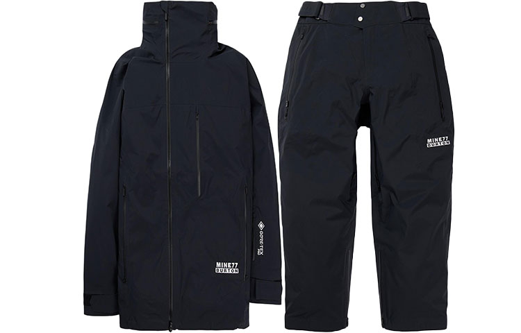 Order BURTON MINE77 SS24 GORE-TEX 3L Waterproof Breathable Ski Jacket & Pants Black. 24046100001+24051100001