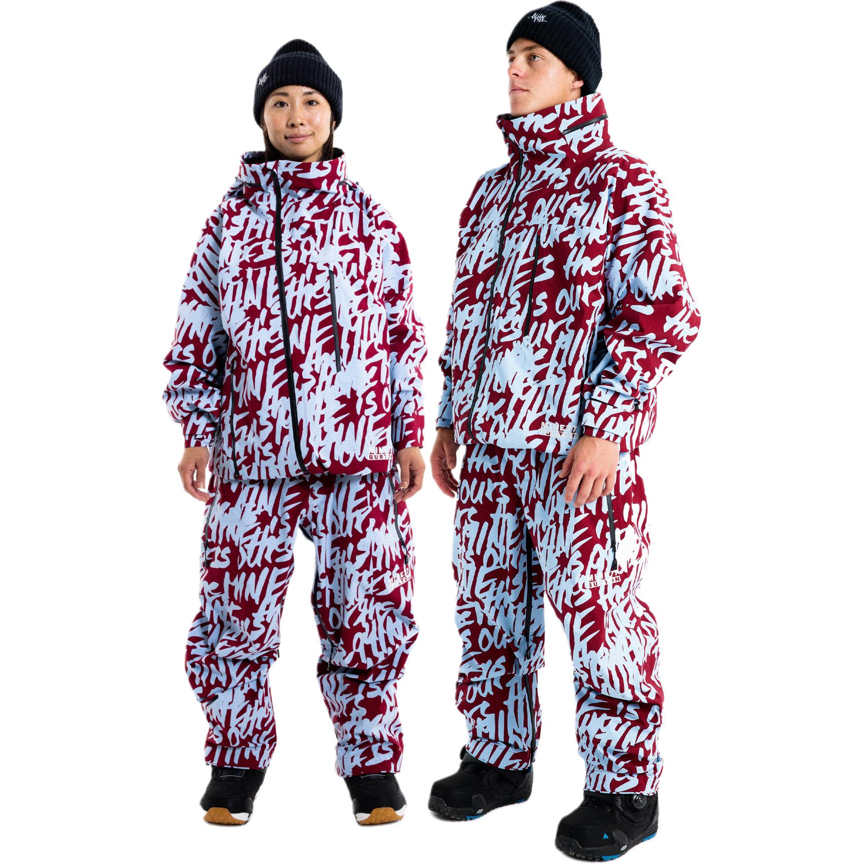 Lookbook BURTON MINE77 SS24 JAKET SKI GORE-TEX 3L Tahan Air & Bernapas, Unisex. 240461