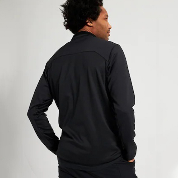 Purchase 버튼 멀티패스 풀집 플리스 재킷 유니섹스 블랙 22034102001