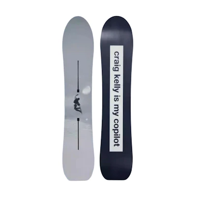 Burton NUG Craig Kelly Snowboard Unisex Lightweight Stable Fiberglass Layer Board BURTON MINE77