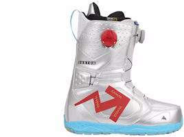 BURTON Photon BOA Snowboard Boots Silver Virgil Abloh Warm Anti-Slip Shoes 23644100020 BURTON Photon BOA Snowboard Boots Silver Virgil Abloh Warm Anti-Slip Shoes 23644100020