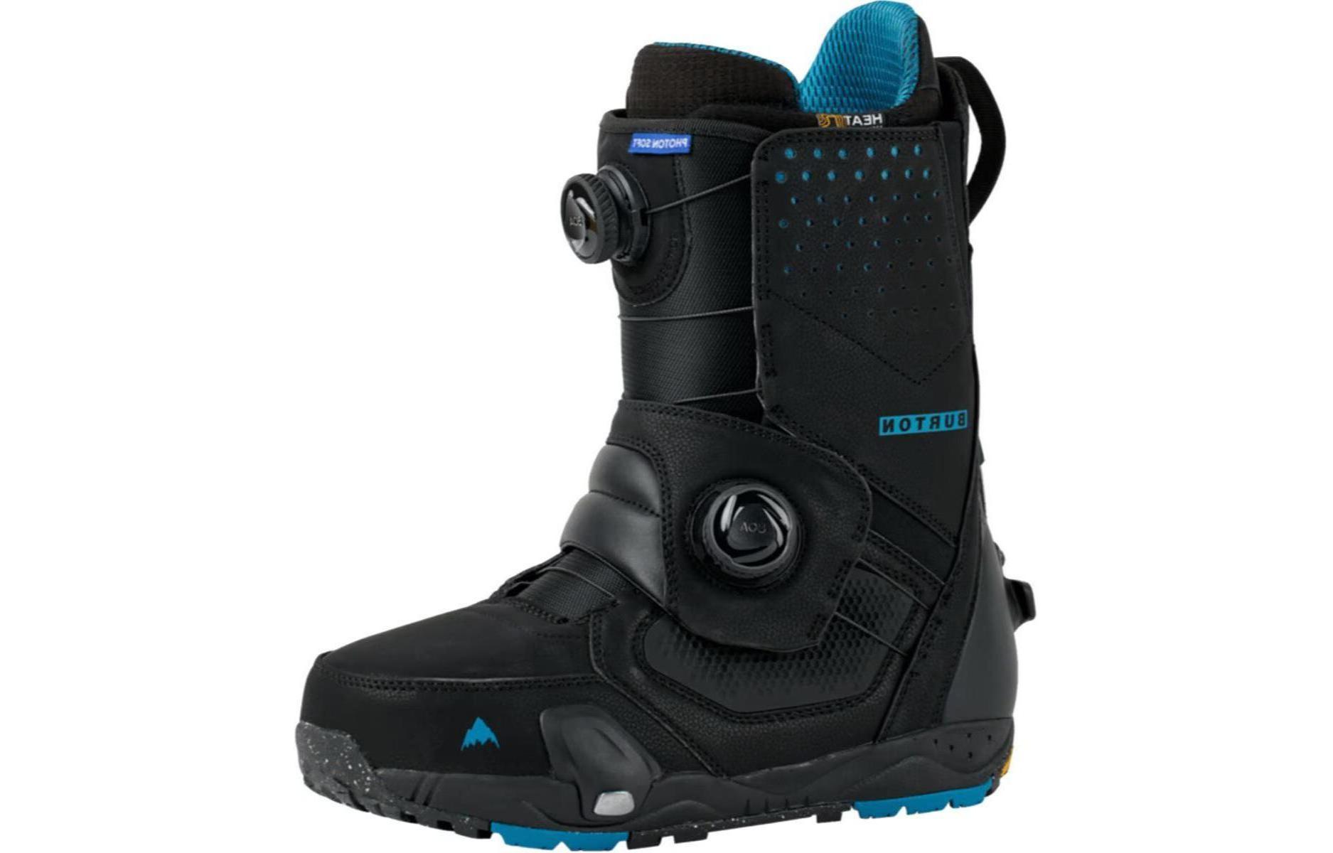 BURTON Photon Step On Snowboard Boots Black - Quick Entry, Warm & Odor-Resistant. BURZ97S