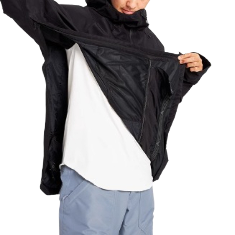 BURTON Pillowline GORE-TEX 2L  Waterproof Snowboard Jacket Black 22736100001 圖 4