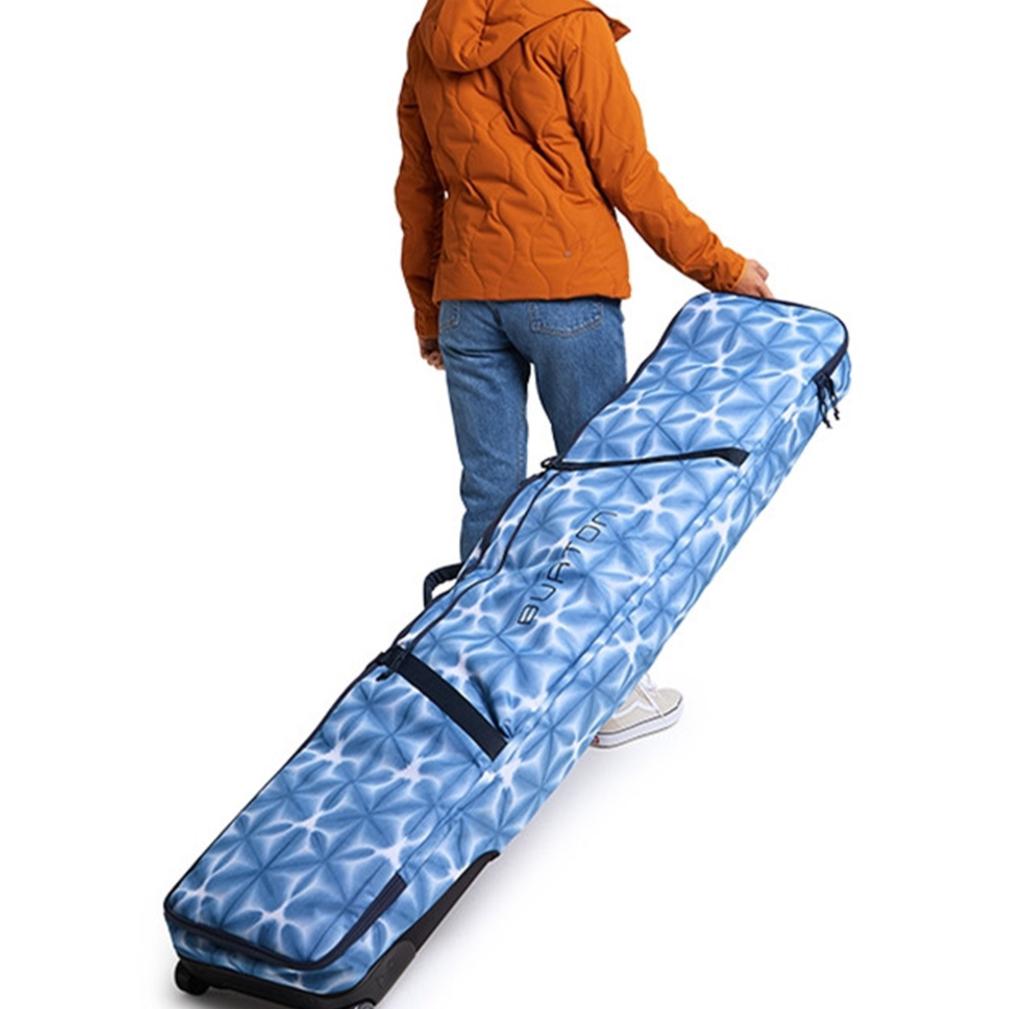 Purchase BURTON Portable Ski Bag with Padded Straps Red - Unisex Snowboard Storage Bag 109941-100