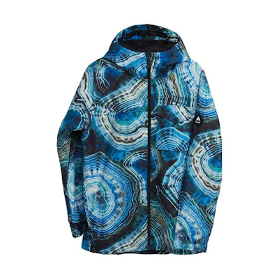 Burton Portal Tie-Dye Zip Hoodie Jacket Blue 19602106400