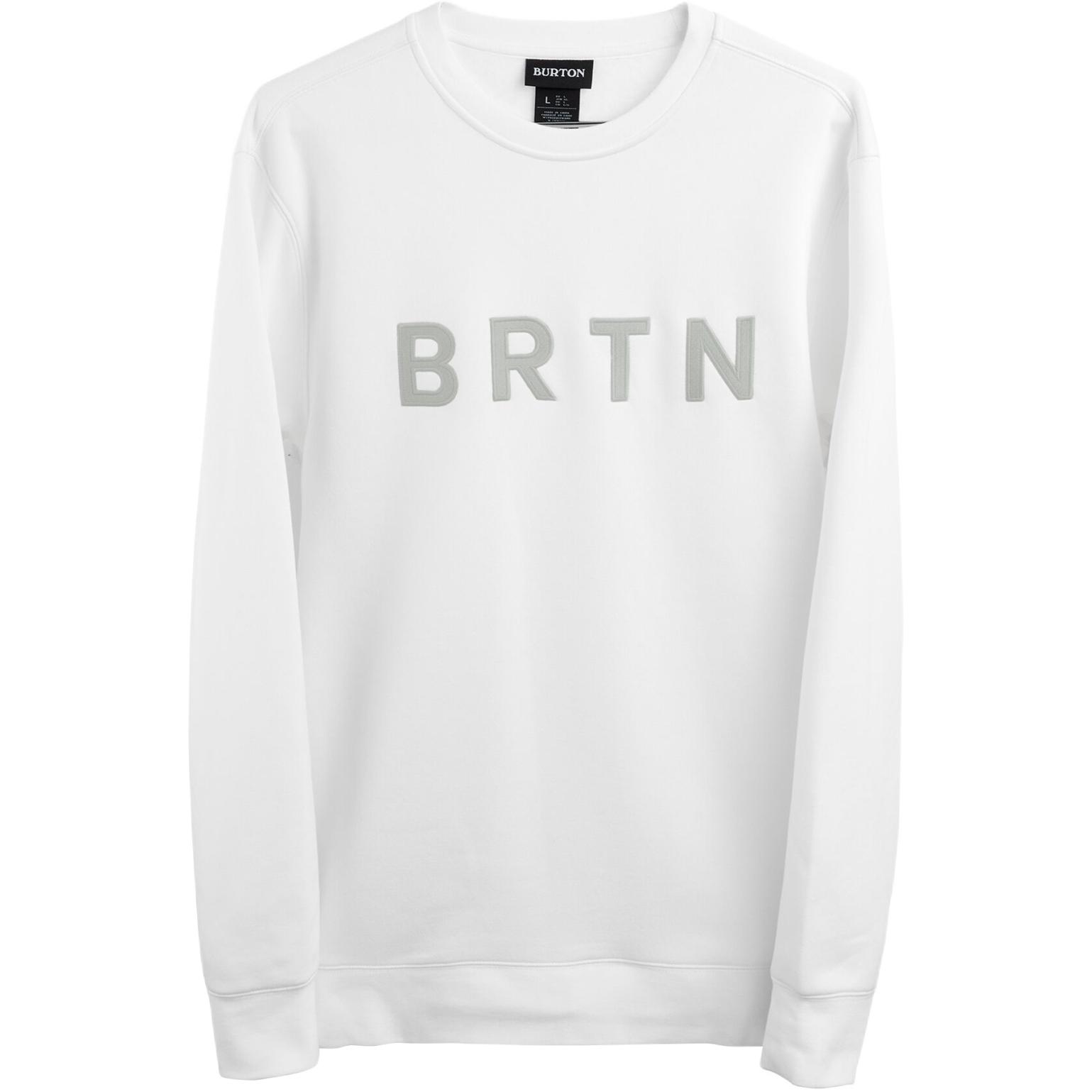 Burton Printed Logo Pullover Sweatshirt White 13717109100