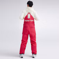 Shop BURTON Radian GORE-TEX 2L 防水保暖雪褲 男女通用 紅色款 99963199750