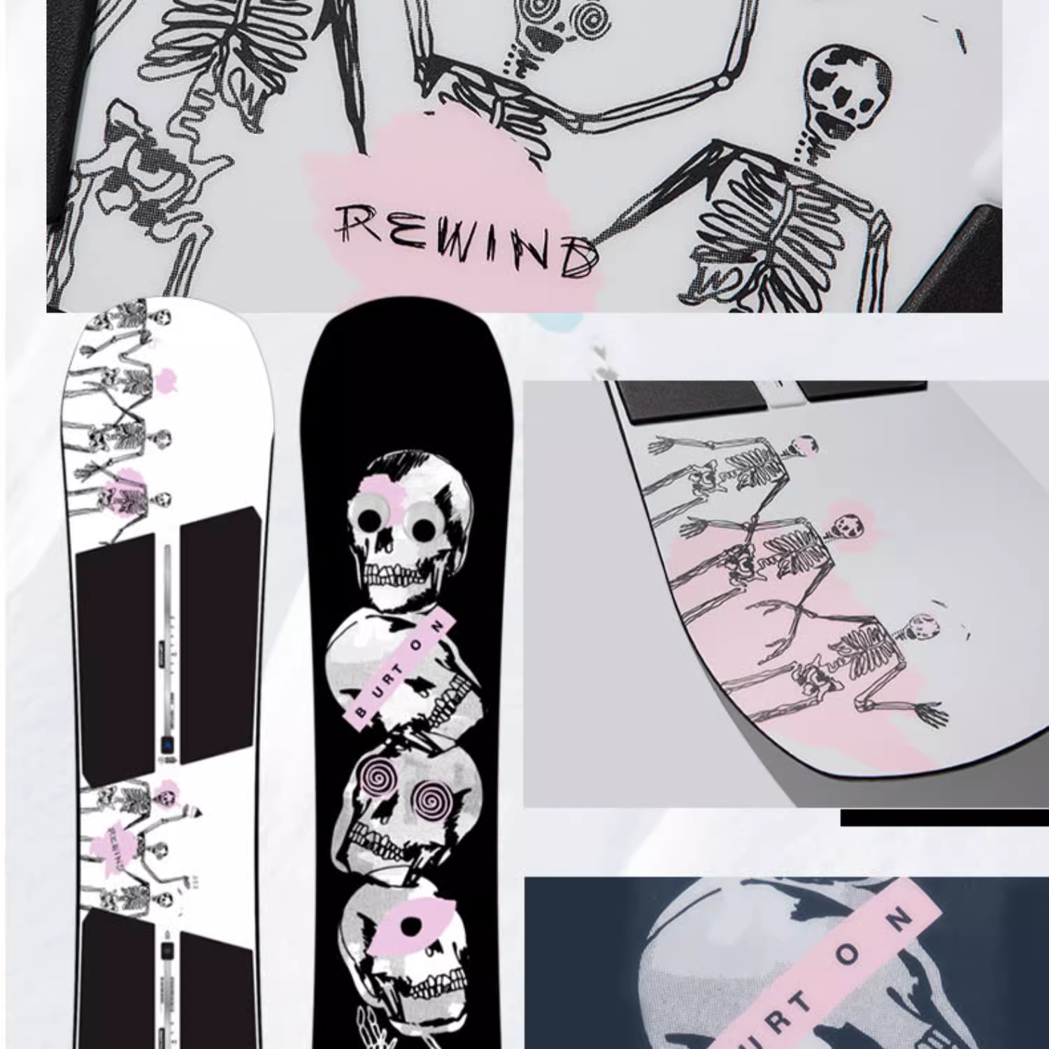 BURTON Rewind Hybrid Camber Snowboard - Lightweight, Stable for Men & Women. 198541+【】 圖 3