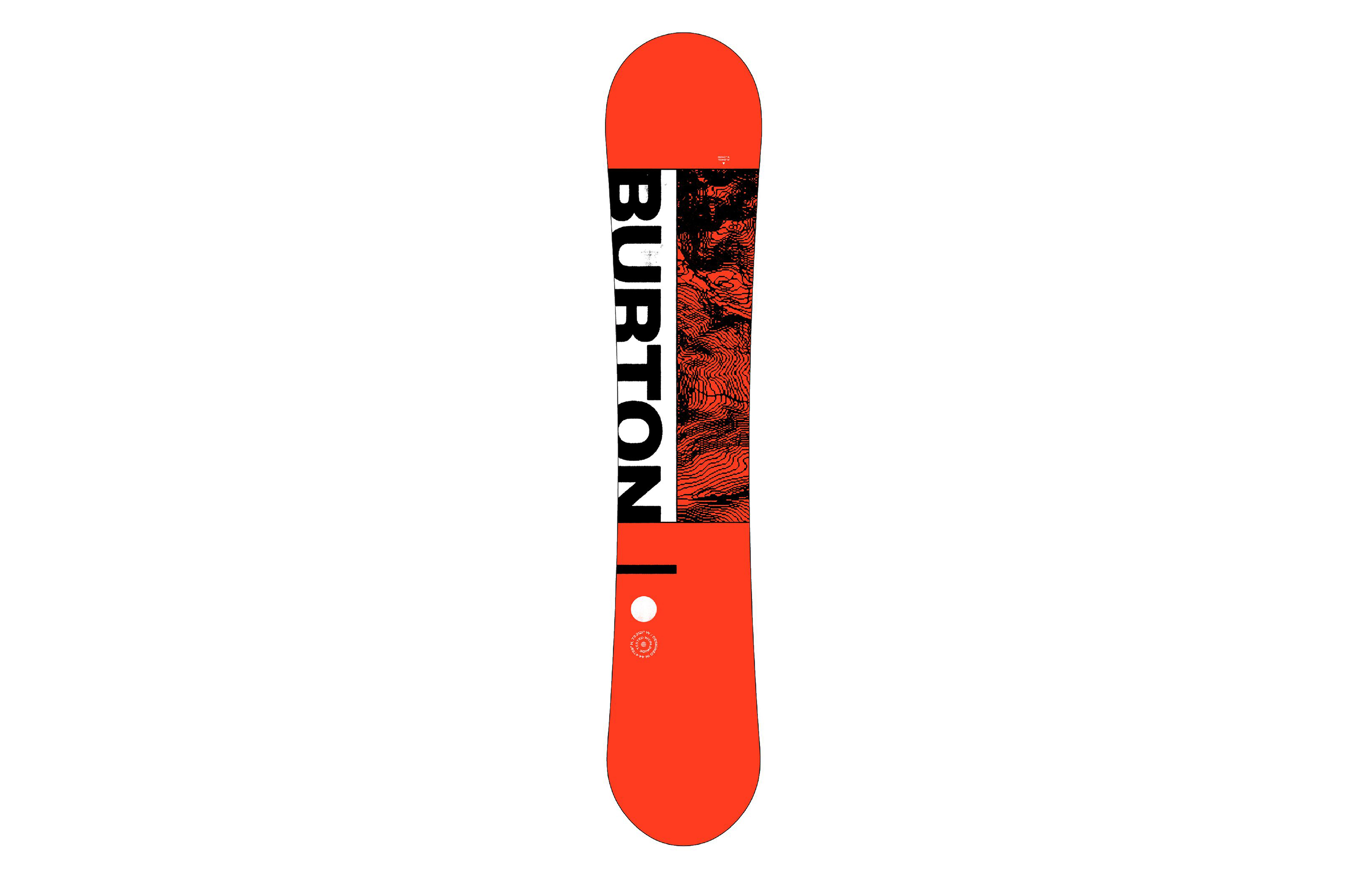 BURTON Ripcord Flat Top Durable  Snowboard for Powder Snow. 10704107000 圖 3