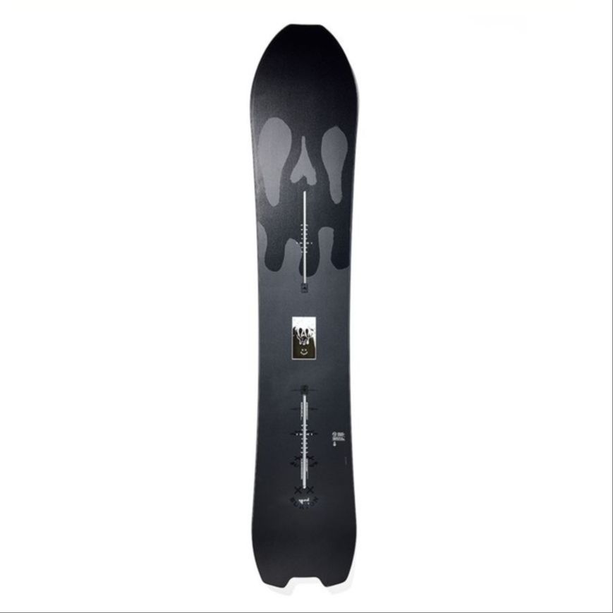 BURTON Skeleton Key  Snowboard Black/White Lightweight All-Mountain Stability 222511+22251103000 圖 3