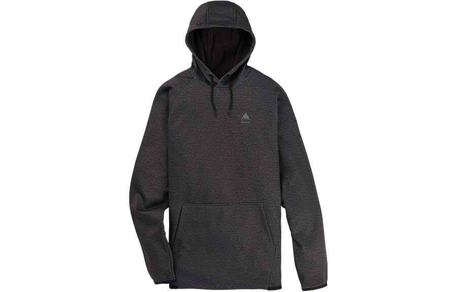 Burton Solid Color Pullover Hoodie Fleece - Black 22024100001