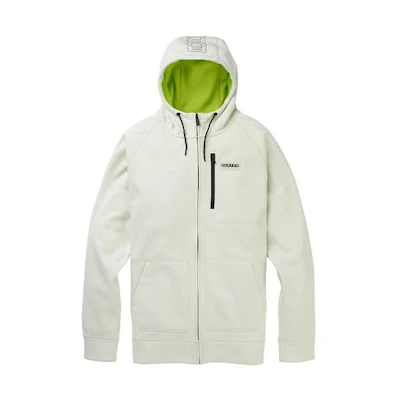 Burton Solid Color Zip-Up Hoodie White 16538108100