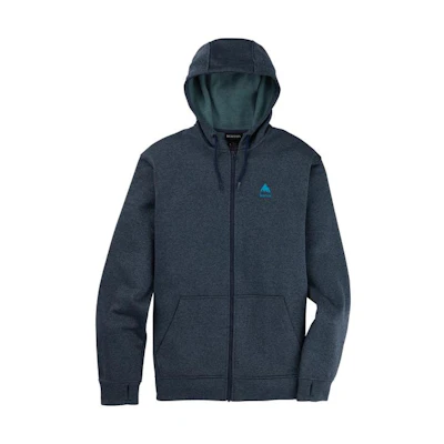 Burton Solid Color Zip Hoodie Navy Blue ( Casual Pullover) 16224110400