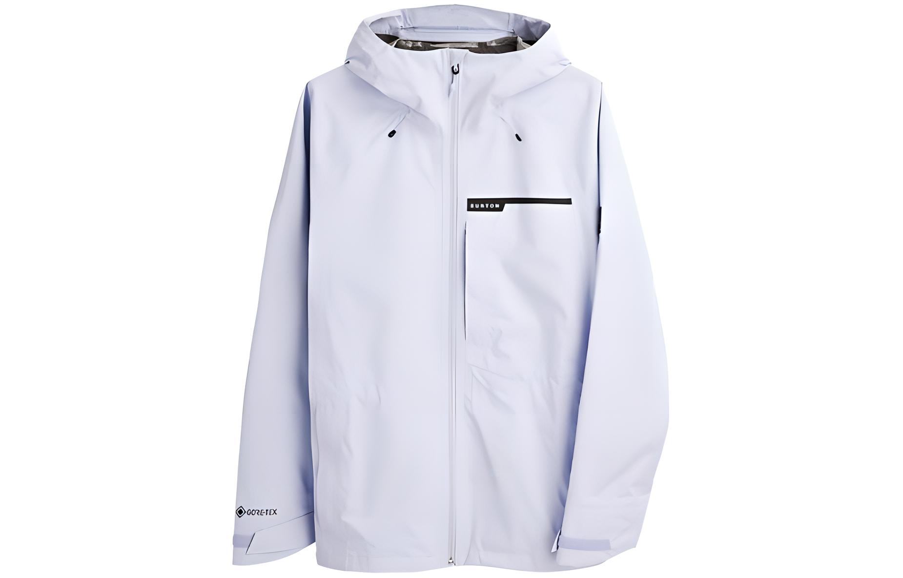 Burton Solid Purple Zip-Up Hoodie Jacket Casual Outerwear Light Purple 23241100400