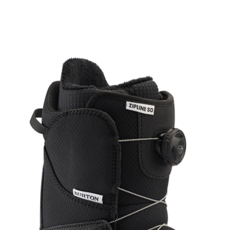 Purchase BURTON Step On Zipline Kids Snowboard Boots Black - Easy Wear, Warm, Anti-slip. 20320101001