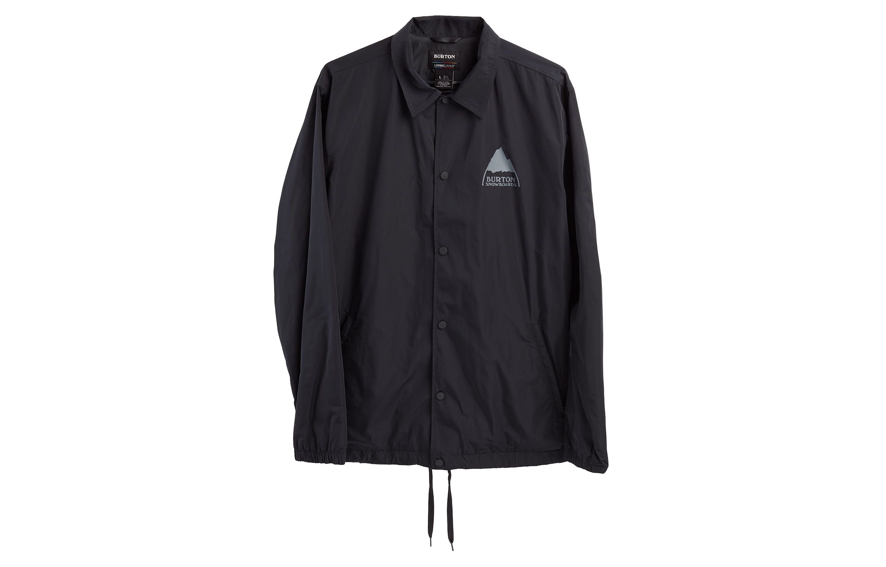 Burton STrue Coachies Water-Resistant Breathable Coach Jacket Black Men 21600101001