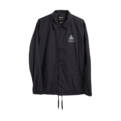 Burton STrue Coachies Water-Resistant Breathable Coach Jacket Black Men 21600101001