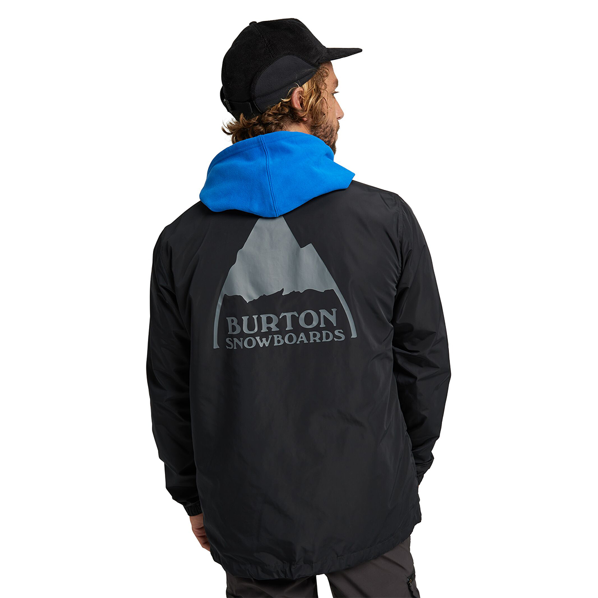 Burton STrue Coachies Water-Resistant Breathable Coach Jacket Black Men 21600101001 圖 4