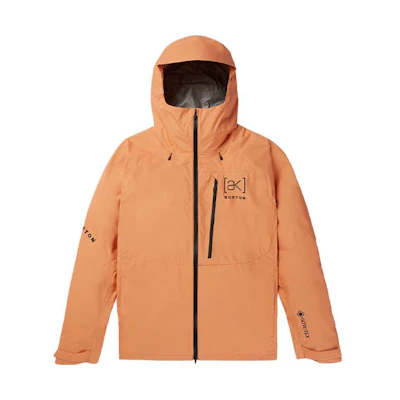 Burton SURGENCE Waterproof Windproof Logo Print Hooded Jacket Orange 21606105650