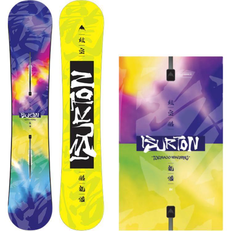 BURTON Tornado Warning  Snowboard - Precision Control & Versatile Flex. 229711-A 圖 6
