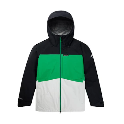 BURTON Treeline Gore 3L Waterproof Windproof Breathable Green Ski Jacket. 22735101002