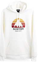 Burton Underhill Logo Print Pullover Sweatshirt Unisex White 19681104100 Burton Underhill Logo Print Pullover Sweatshirt Unisex White 19681104100