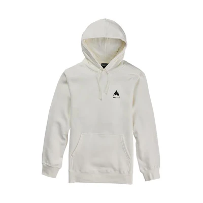 Burton Unisex Solid Color Fleece Sweatshirt White 20389108100