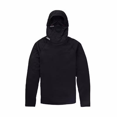 Burton Unisex Solid Quick-Dry Moisture-Wicking Hoodie Black 22205100001