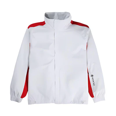 Burton White Relaxed Fit Sports Jacket with Stand Collar 238841
