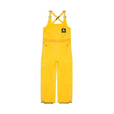 BURTON RDET Radiant GORE-TEX Waterproof Breathable Unisex Snowboarding Bib Yellow 99963199859