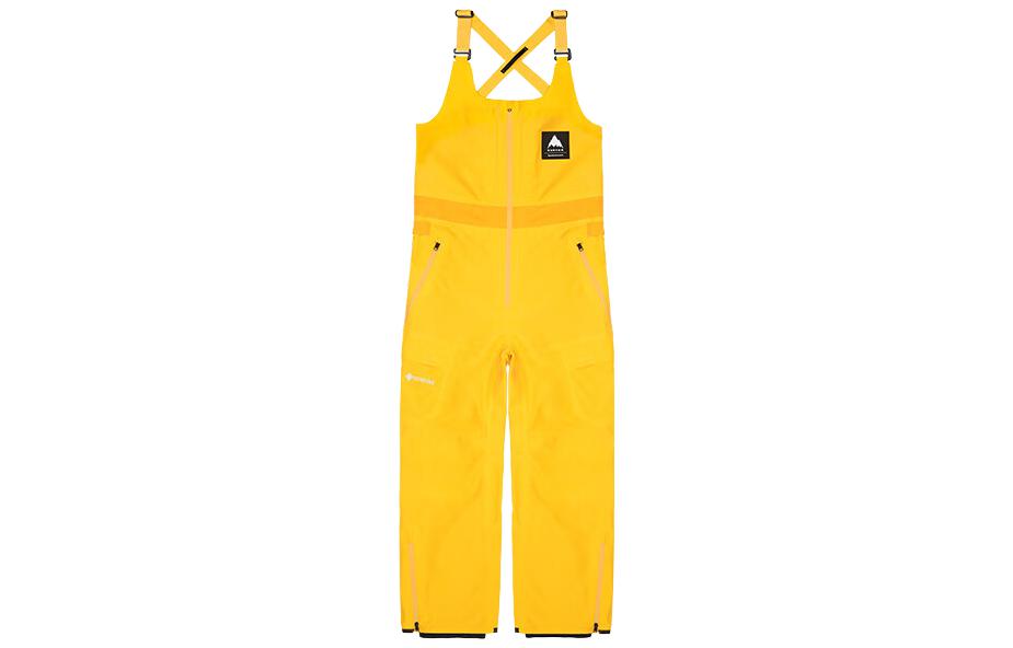 BURTON RDET Radiant GORE-TEX Waterproof Breathable Unisex Snowboarding Bib Yellow 99963199859 圖 2