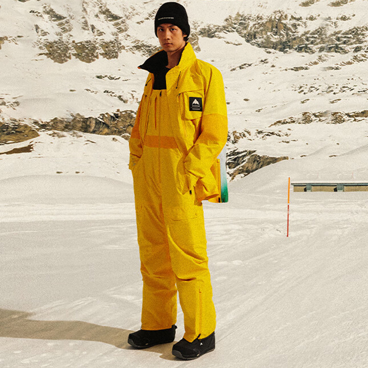 BURTON RDET Radiant GORE-TEX Waterproof Breathable Unisex Snowboarding Bib Yellow 99963199859 圖 3